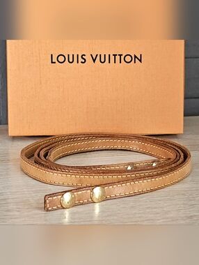 LOUIS VUITTON Vachetta Leather Strap For Twin or Florentine Bag